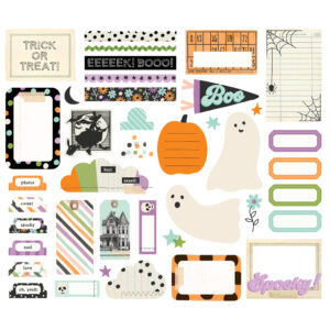 Simple Stories Spooky Things Journal Bits & Pieces