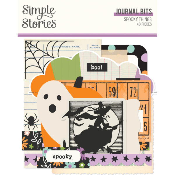 Simple Stories Spooky Things Journal Bits & Pieces Simple Stories Spooky Things Journal Bits & Pieces