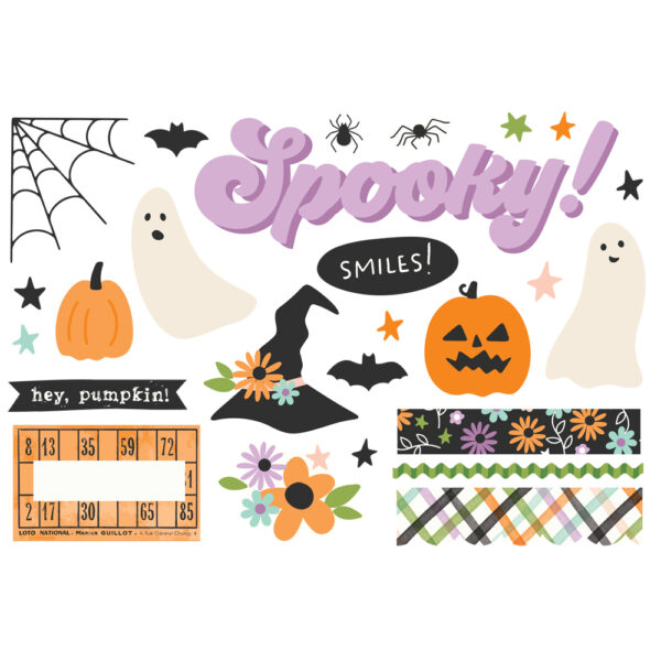Simple Stories Spooky Things Simple Pages Page Pieces