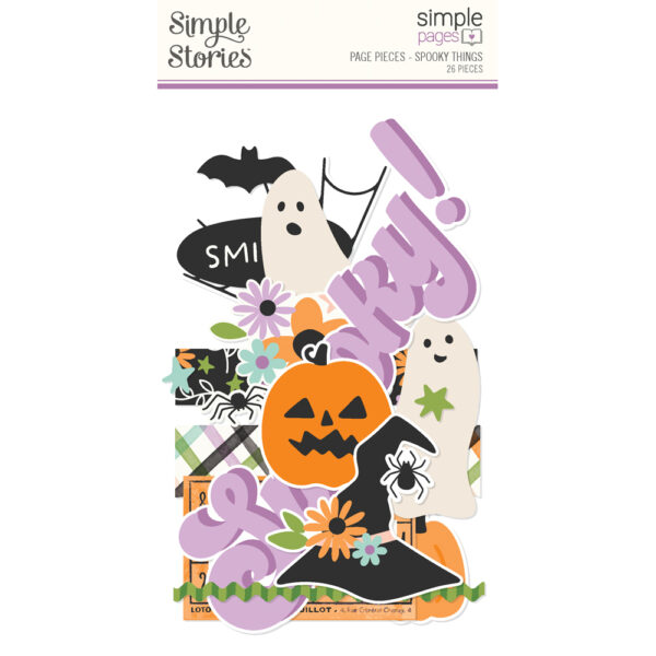 Simple Stories Spooky Things Simple Pages Page Pieces