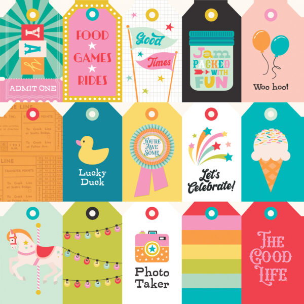 Simple Stories Fun Times Tag Elements