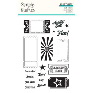 Simple Stories Fun Times Stamps Tickets