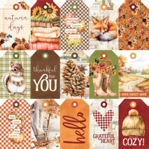 Simple Stories Simple Vintage Autumn Breeze Tag Elements