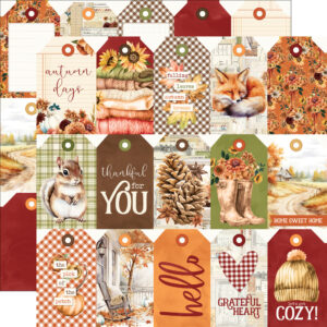 Simple Stories Simple Vintage Autumn Breeze Tag Elements
