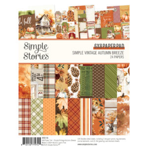 Simple Stories Simple Vintage Autumn Breeze 6X8 Pad