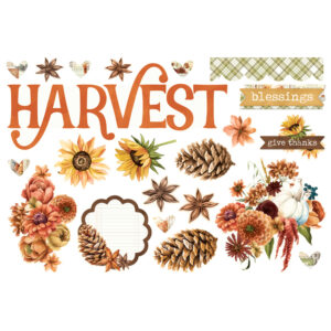 Simple Stories Simple Vintage Autumn Breeze Simple Pages Page Pieces