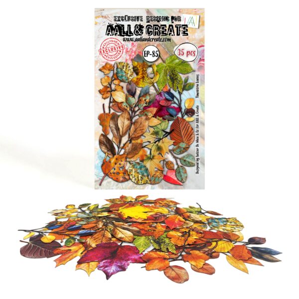 ALL & CREATE EPHEMERA TIMEWORN LEAVES