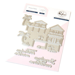 Pinkfresh Press Plate Coastal Paradise