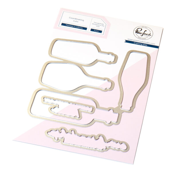 Pinkfresh Die Message in A Bottle