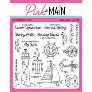 PINK & MAIN STAMP SMOOTH SAILING