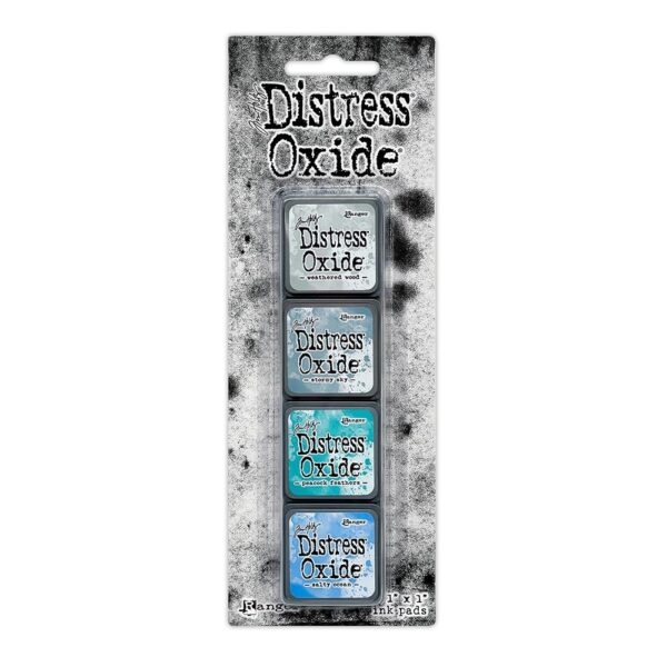 RANGER TIM HOLTZ DISTRESS OXIDE MINI KIT 4 RANGER TIM HOLTZ DISTRESS OXIDE MINI KIT 4