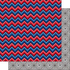 SCRAPBOOK CUSTOMS 12X12 SPIDER HERO WEBS