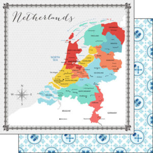 SCRAPBOOK CUSTOMS 12X12 TRAVEL MEMORY NETHERLANDS
