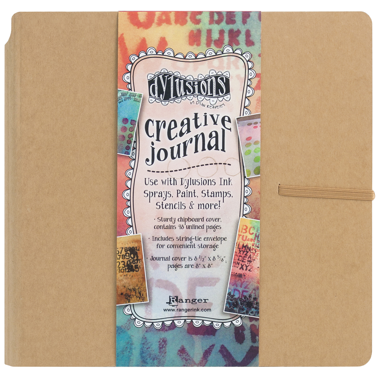 RANGER DYLUSIONS CREATIVE JOURNAL 8X8
