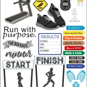 SCRAPBOOK CUSTOMS LASER DIE CUTS RUNNING