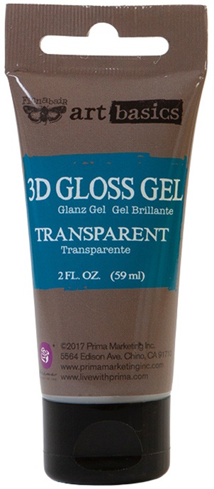 PRIMA ART BASICS 3D GLOSS GEL 2 OZ
