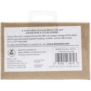 HERO INK PAD & REINKER UNICORN INK