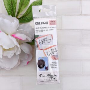 PEAR BLOSSOM PRESS ONE LIGHT 5-PACK