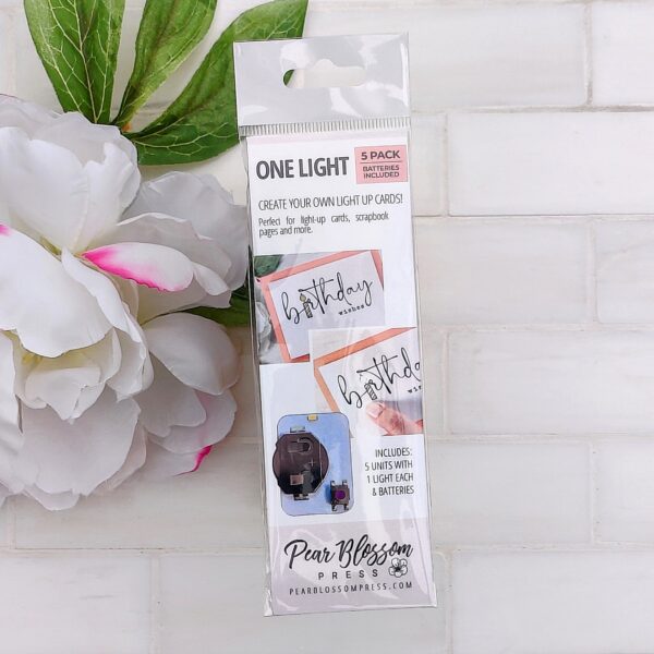 PEAR BLOSSOM PRESS ONE LIGHT 5-PACK