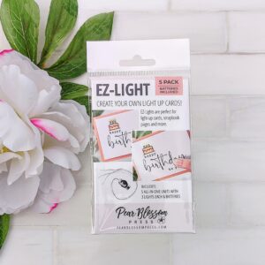 PEAR BLOSSOM PRESS EZ LIGHT 3-LT 5-PCK