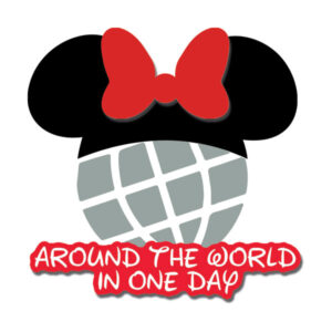 SCRAPBOOK CUSTOMS STICKER MAGICAL WORLD BOW