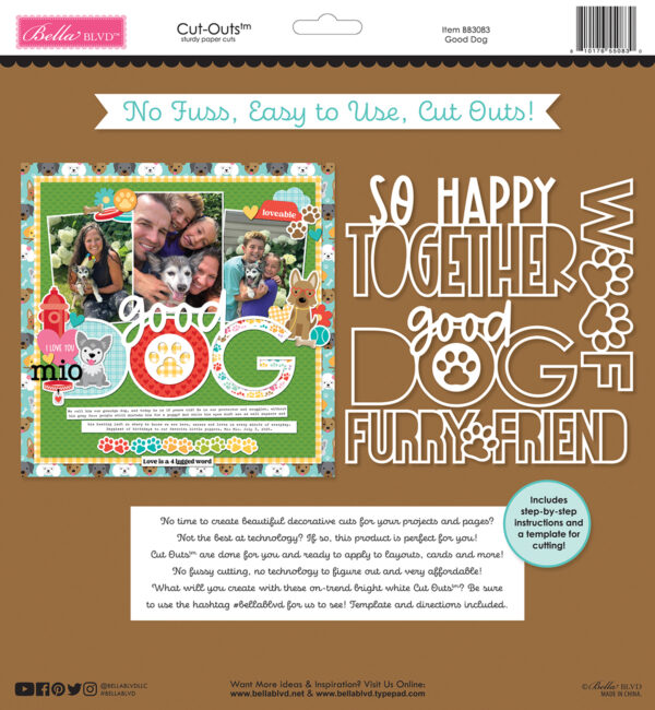 BB Bow Wow Good Dog Cut-outs