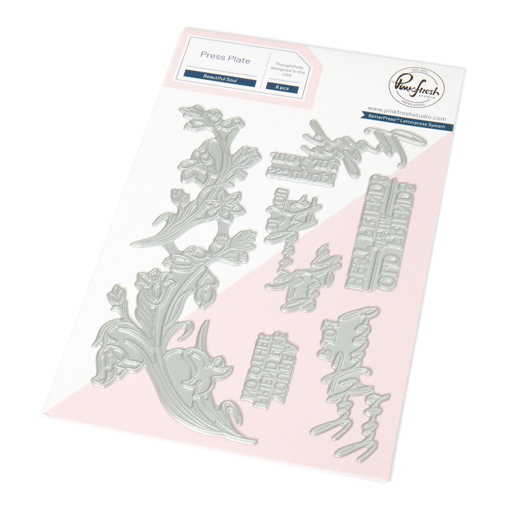 Pinkfresh Press Plate Beautiful Soul