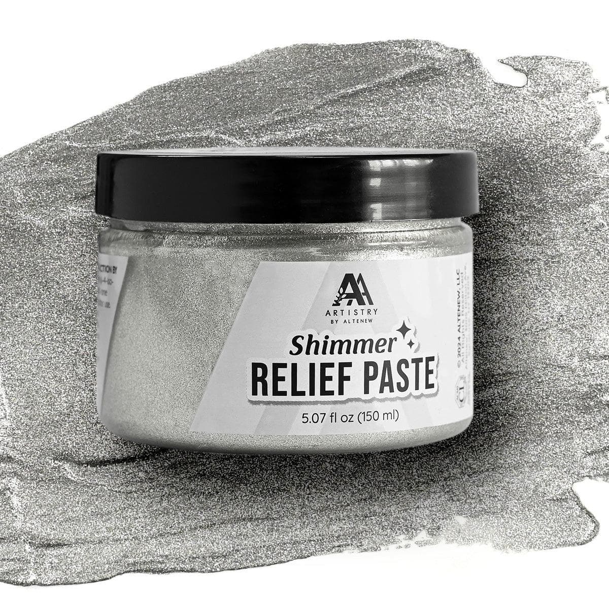 ALTENEW SHIMMER RELIEF PASTE ANTIQUE SILVER