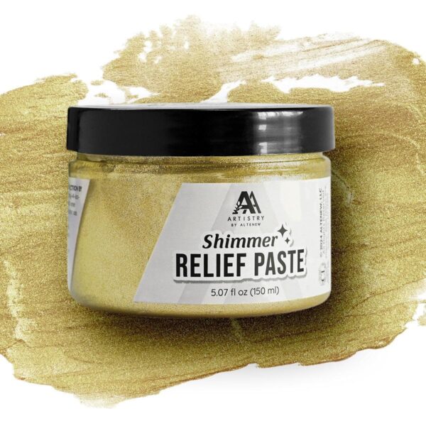 ALTENEW SHIMMER RELIEF PASTE BRASS