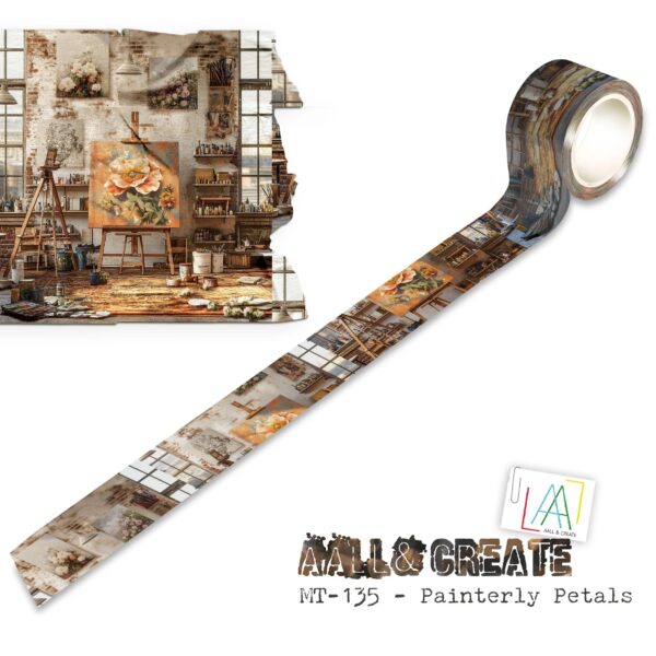 Aall and Create Liu Washi Painterly Petals