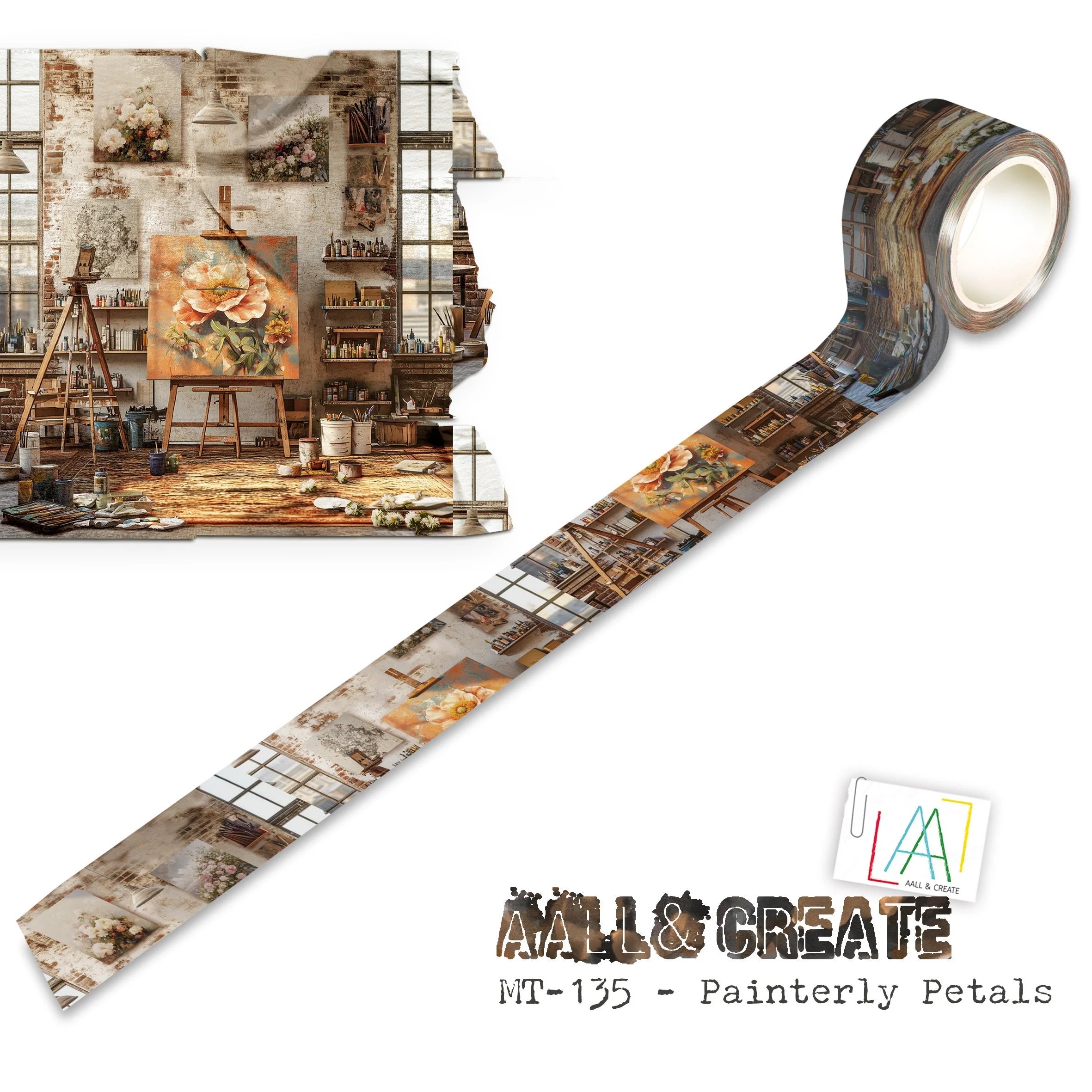 Aall and Create Liu Washi Painterly Petals