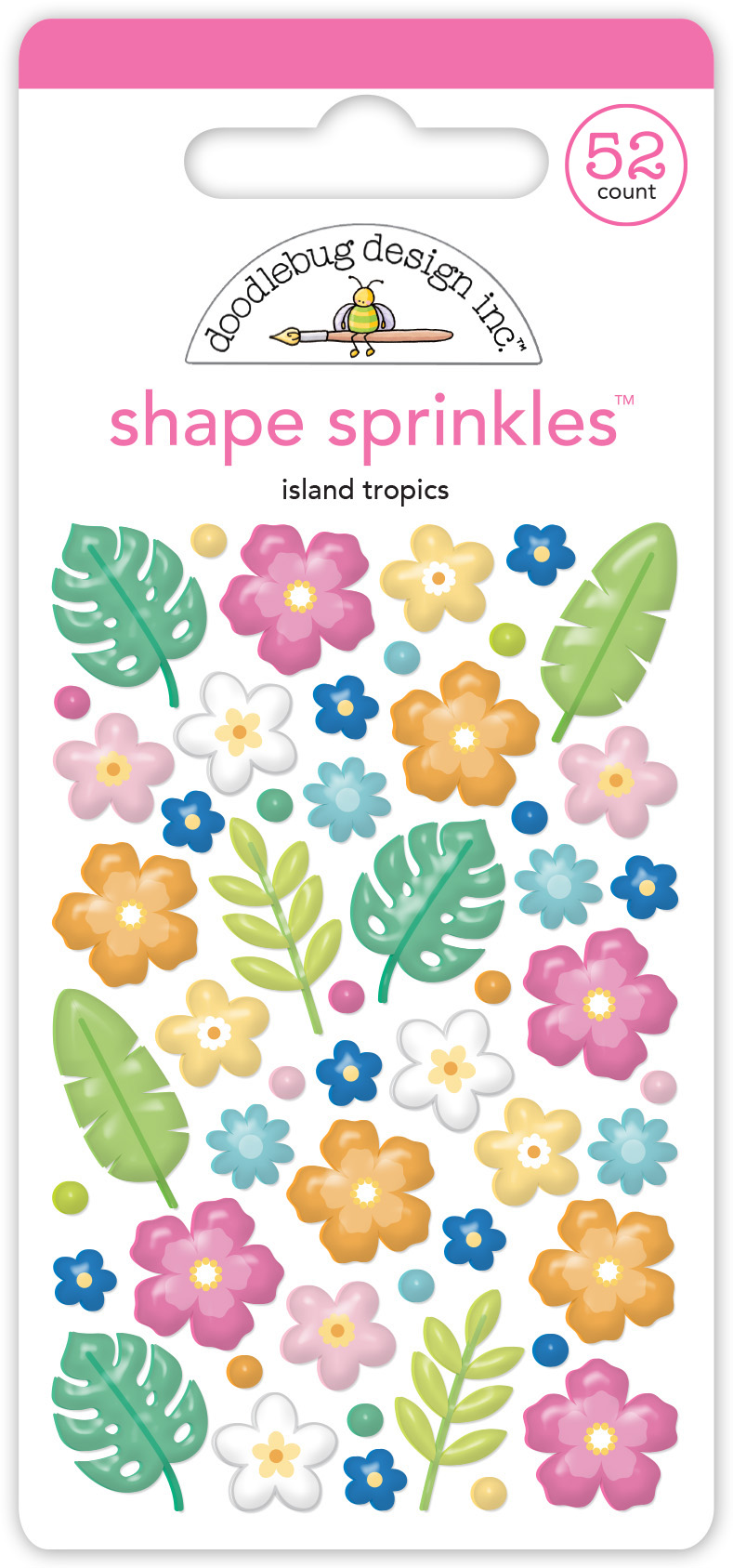 Doodlebug Summer Fun Sprinkles Island Tropics