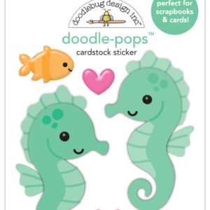 Doodlebug Summer Fun Doodlebug-pops Sam & Sally Seahorse