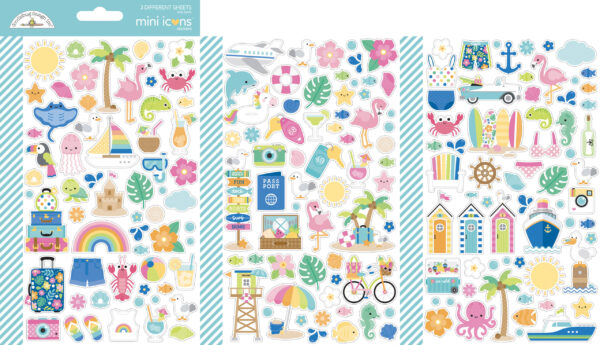 Doodlebug Summer Fun Mini Icons