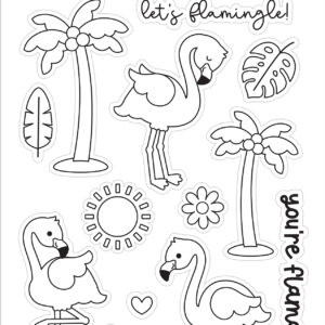 Doodlebug Summer Fun Stamp Flamazing