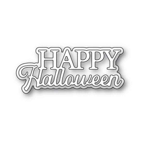 Memory Box Everyday Sentiment Die Happy Halloween