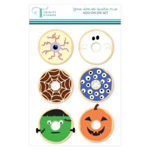 Trinity Stamps Die You Donut Scare Me Circle Add-on