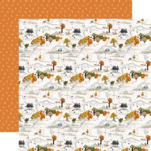Echo Park WTP Autumn 12X12 Fall Days Map