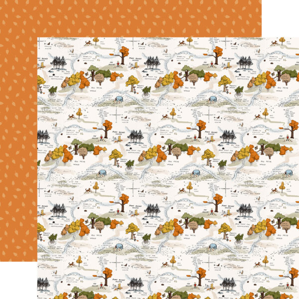 Echo Park WTP Autumn 12X12 Fall Days Map