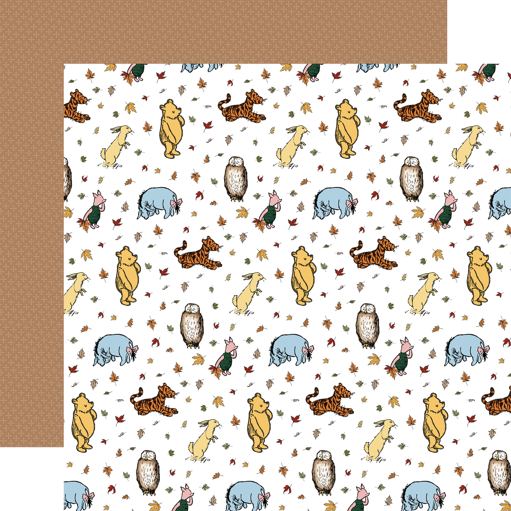 Echo Park WTP Autumn 12X12 Crunchy Leaves and Friends