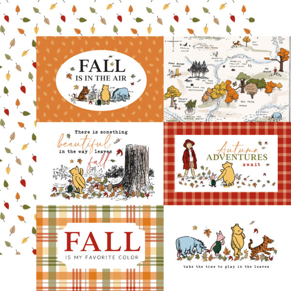 Echo Park WTP Autumn 12X12 6X4 Journaling Cards