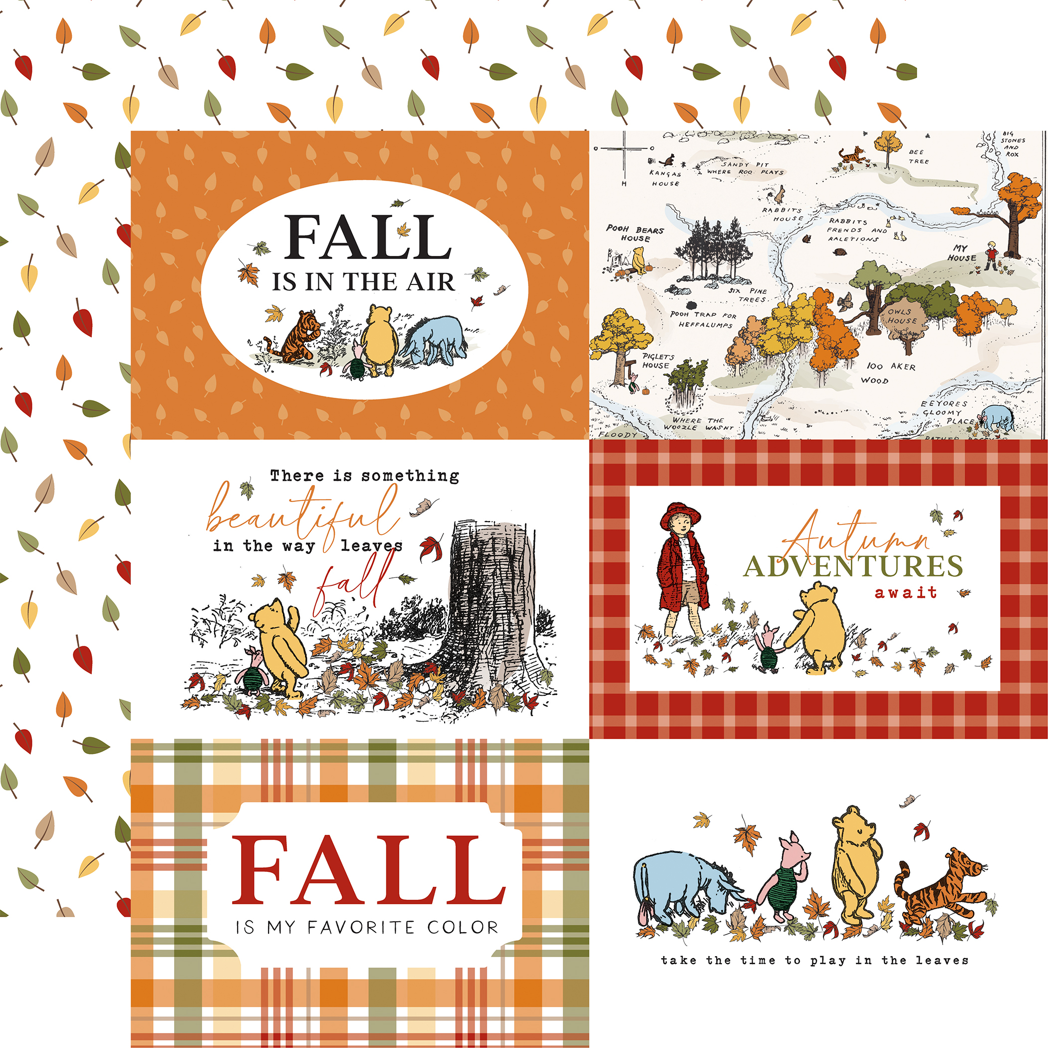Echo Park WTP Autumn 12X12 6X4 Journaling Cards