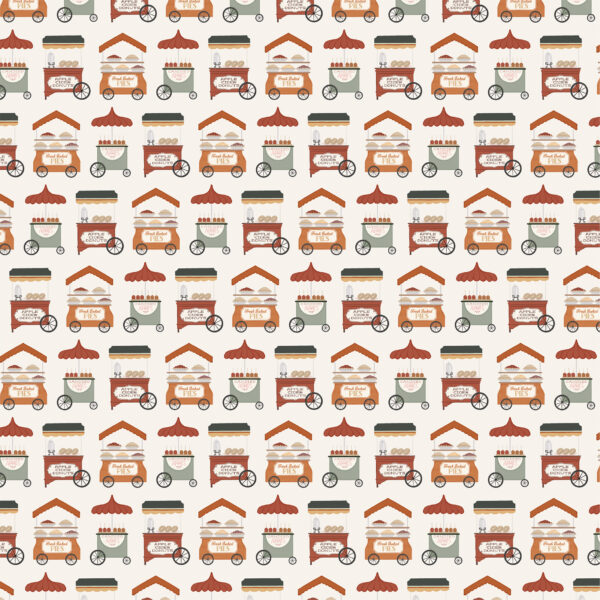 Carta Bella It's Autumn 12X12 Autumn Treat Carts