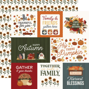 Carta Bella Americana 12X12 Gather Journaling Cards