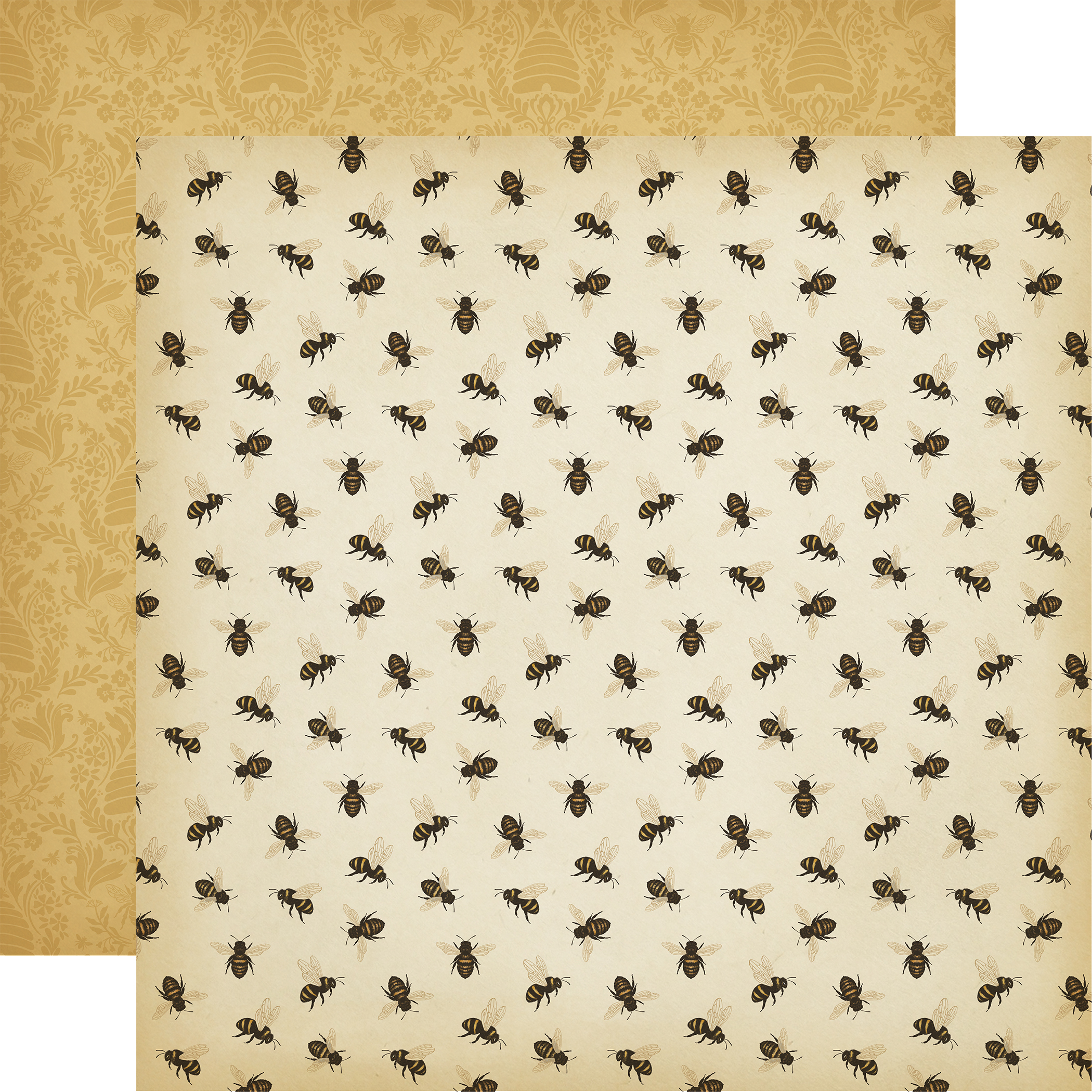 Carta Bella Honey Bee 12X12 Honey Bees