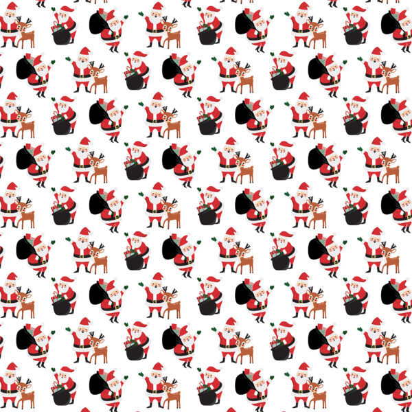 Echo Park Christmas Express 12X12 Santa and Rudolph