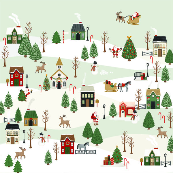 Carta Bella Christmas Village 12X12 Christmas Village