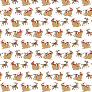 Carta Bella Christmas Village 12X12 Santa's On His Way