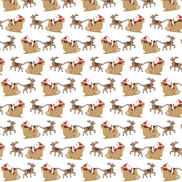 Carta Bella Christmas Village 12X12 Santa's On His Way