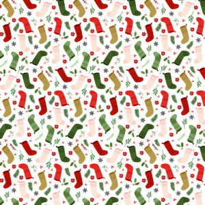 Carta Bella Christmas Village 12X12 Joyful Stockings